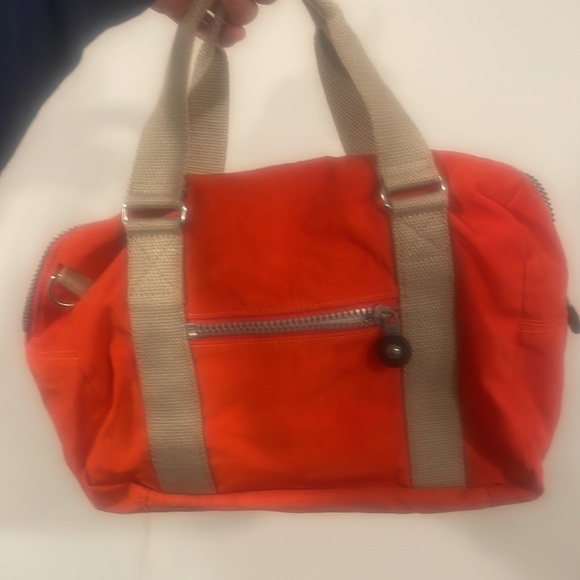 Kipling Medium Sized Bag / orange and pink - Picture 2 of 4